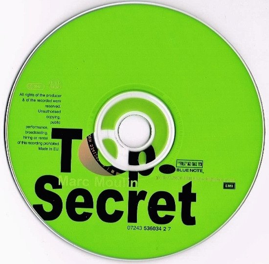 Marc Moulin - Top Secret (CD)