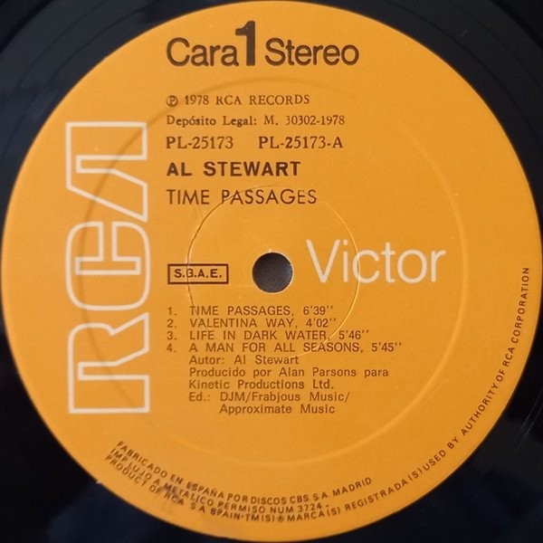 Al Stewart - Time Passages (LP)