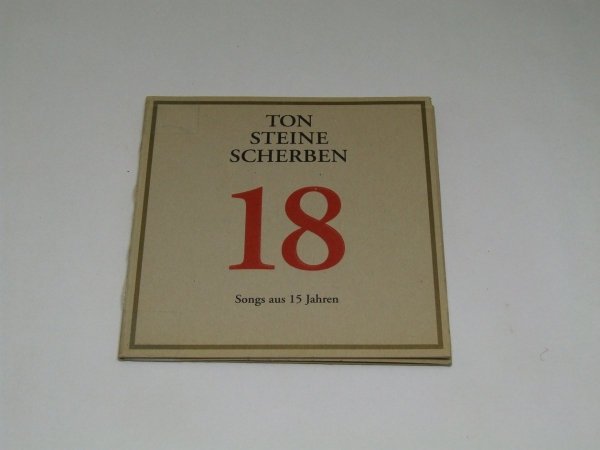 Ton Steine Scherben - 18 Songs Aus 15 Jahren (CD)