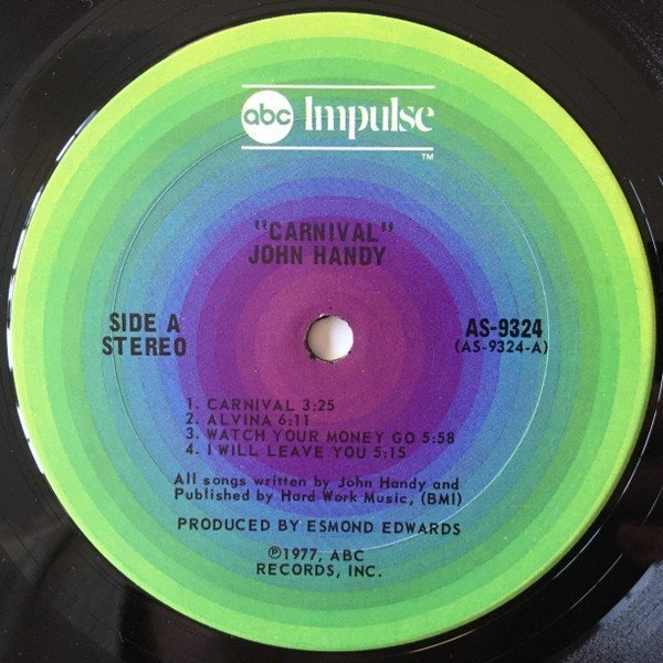 John Handy - Carnival (LP)