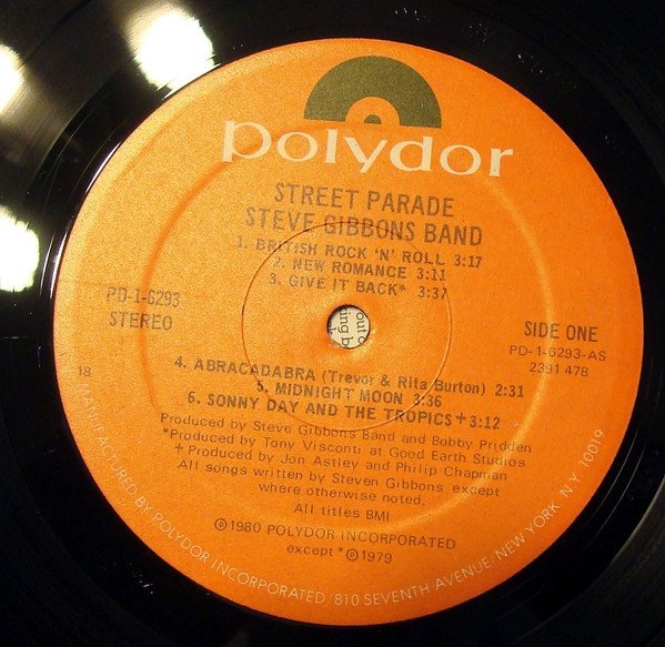 Steve Gibbons Band - Street Parade (LP)