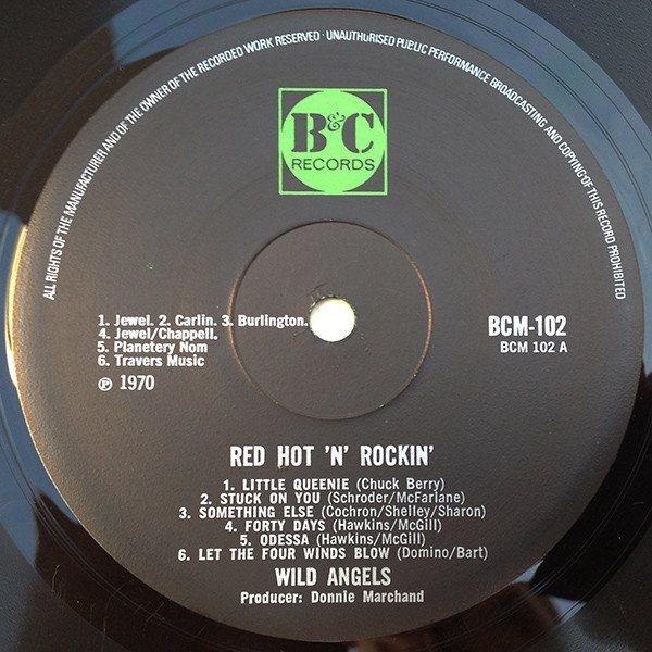 Wild Angels - Red Hot 'N' Rockin' (LP)