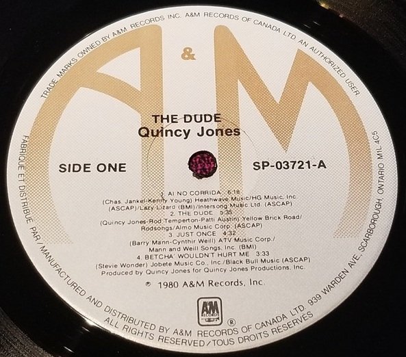 Quincy Jones - The Dude (LP)