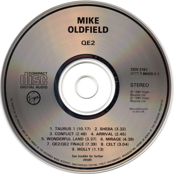 Mike Oldfield - QE2 (CD)