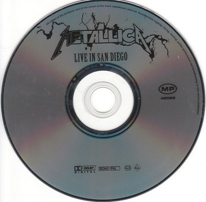 Metallica - Live In San Diego (DVD)