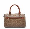 Torebka kuferek crossbody GUANCHI brązowa