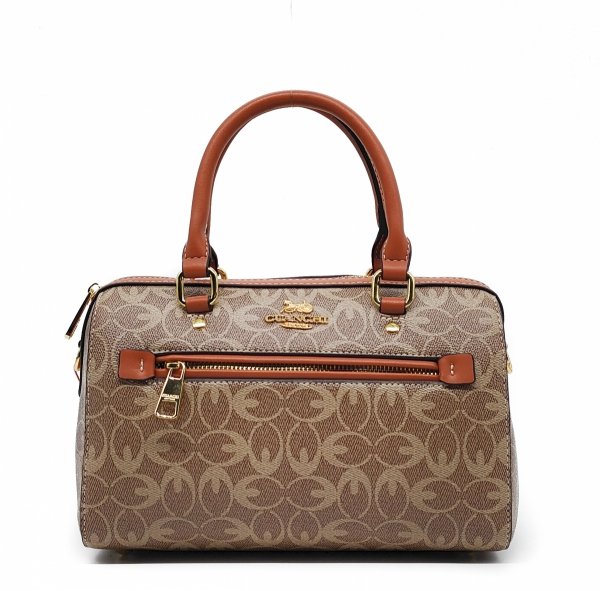 Torebka kuferek crossbody GUANCHI brązowa