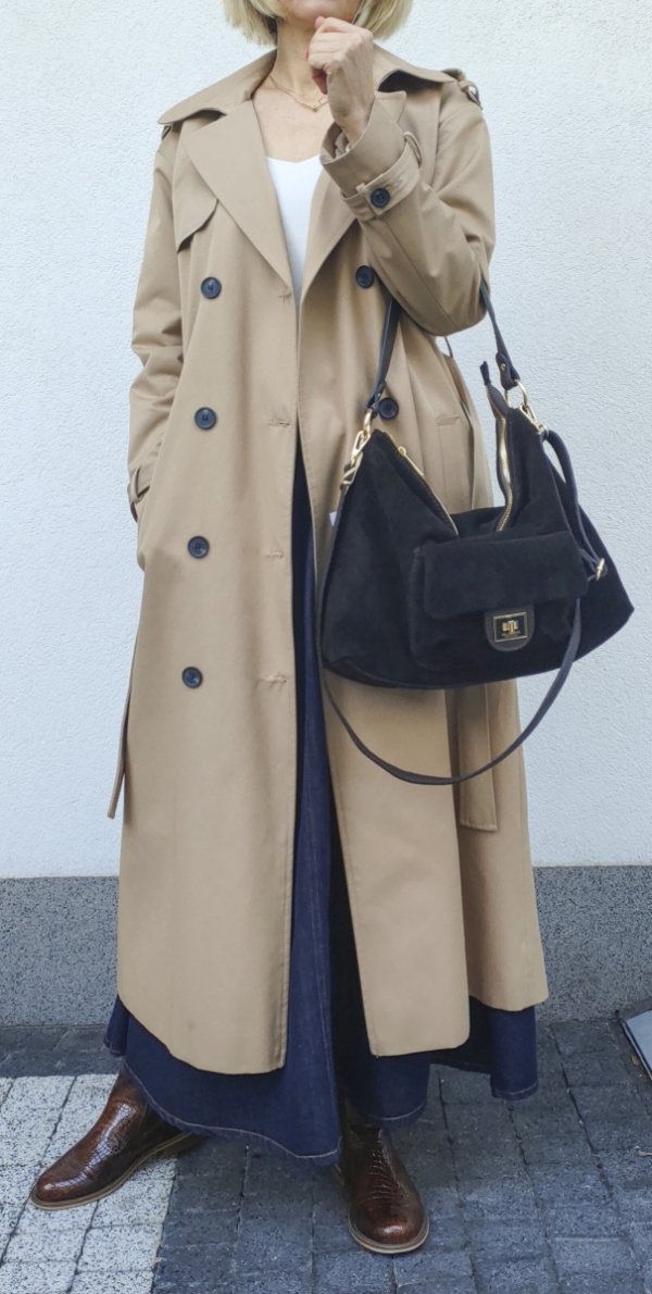 Zamszowy czekoladowy worek torebka Valentino