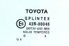 SZYBA DRZWI TYŁ LEWA TOYOTA AVENSIS T25 06 HB 5D