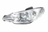 Reflektor lewy Peugeot 206 2003-2005