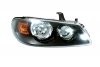 Reflektor prawy Nissan Almera N16 Lift 2003-2006 (czarny)