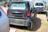 _Zderzak tył + błotnik lewy prawy Smart Fortwo 450 lift 2003 Cabrio (kod lakieru: EB1)