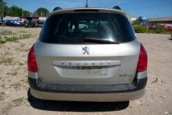 Klapa bagażnika tył Peugeot 308 I SW 2009 (2007-2011) Kombi (kod lakieru: ETS)