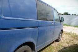 Szyba tył prawa karoseryjna przesuwnych VW Transporter T5 2004 Bus