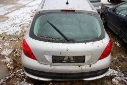 Klapa bagażnika tył Peugeot 207 2006 Hatchback 3-drzwi (kod lakieru: ETS)