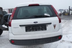 klapa tył bagażnika Ford Fiesta MK6 2007 Hatchback 3-drzwi (Kod lakieru: Frozen White)