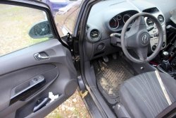 Fotel lewy kierowcy Opel Corsa D 2007 Hatchback 5-drzwi 