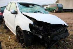 Szyba drzwi przód prawa VW Polo 6R 2012 Hatchback 5-drzwi 