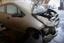 Zamek drzwi przód prawy Chevrolet Spark M300 2013 1.0i B10D1 Hatchback 5-drzwi 