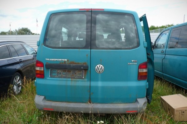 Fotel prawy pasażera podwójny kanapa przód VW Transporter T5 2005 Bus