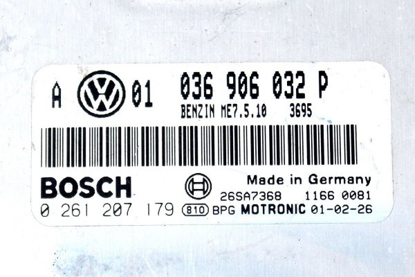 Komputer sterownik silnika VW Bora 1J 1998-2005 1.4i 16V