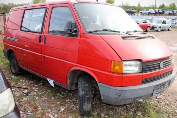 Szyba drzwi tył prawa skrzydełka VW Transporter T4 1992 Bus 