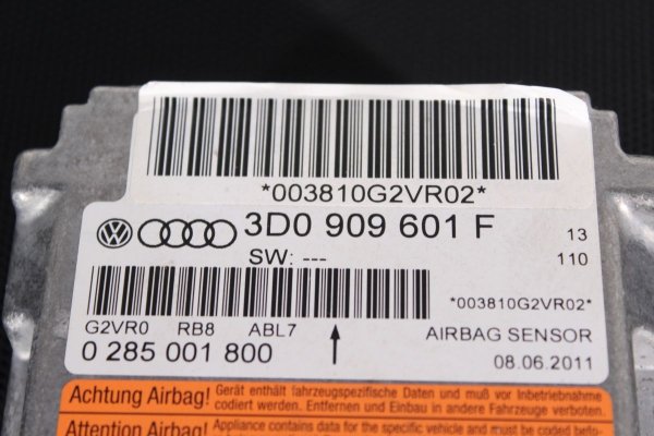 Konsola pasy airbag sensor VW Phaeton GP3 2010-2014