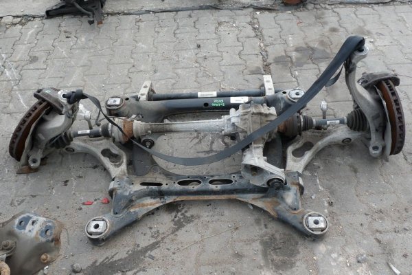 _Most dyfer przód przedni VW Touareg 7P 2012 3.0TSI V6 Hybrid