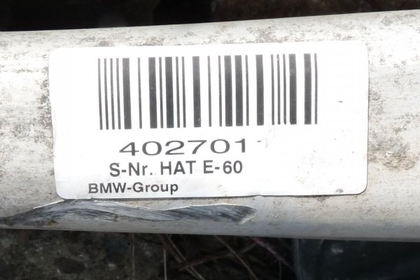 Belka ława sanki wózek zawieszenia tył BMW 5 530d E60 2004 3.0D M57D30 Sedan