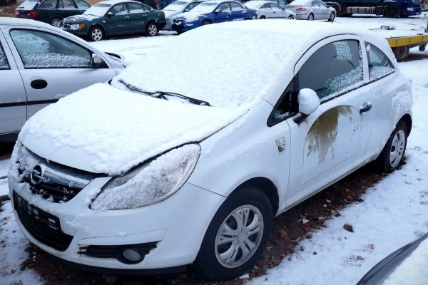 Błotnik przód prawy Opel Corsa D 2010 Hatchback 3-drzwi