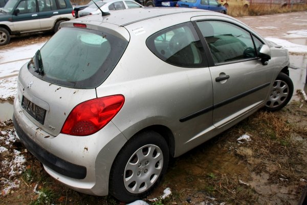 Półka bagażnika Peugeot 207 2006 Hatchback 3-drzwi