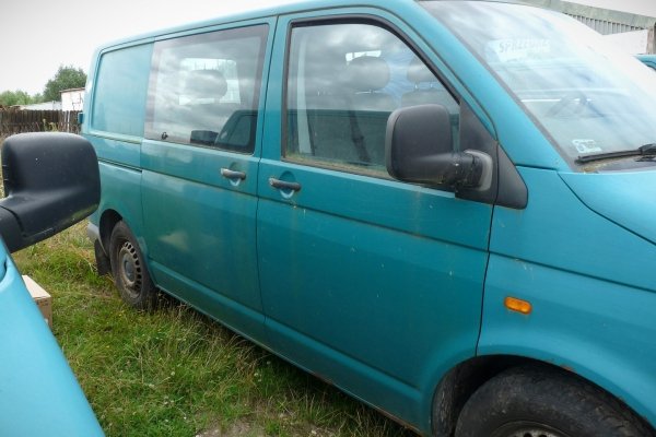 Drzwi przód prawe VW Transporter T5 2005 Bus (kod lakieru: LL6T)