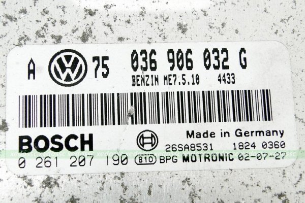 KOMPUTER IMMO ZESTAW VW GOLF IV 02 1.4 036906032G