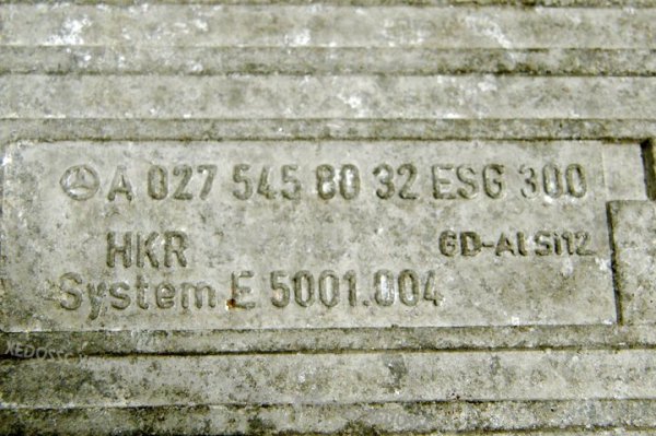 STEROWNIK WENTYLATORÓW MERCEDES A-KLASA W168 99 5D