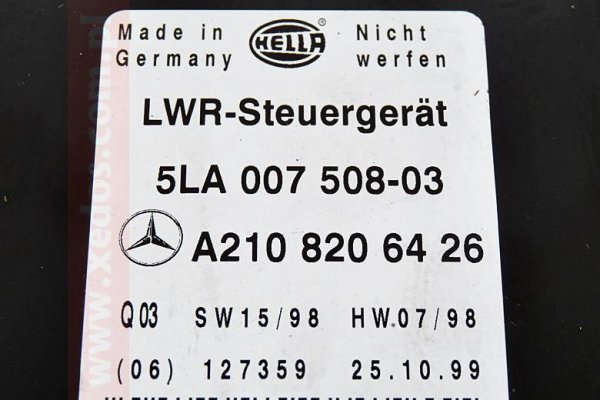 STEROWNIK KOMPUTER LWR XENON MERCEDES 210 W210 FV