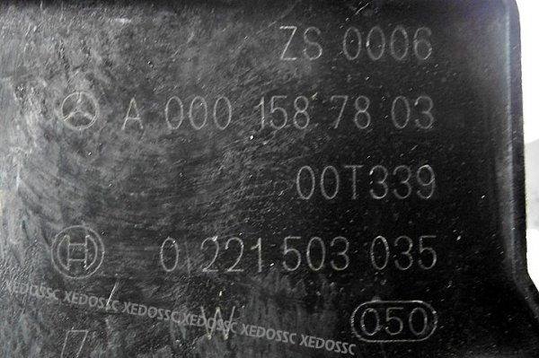 CEWKA ZAPŁONOWA MERCEDES W210 2.6 V6 A0001587803