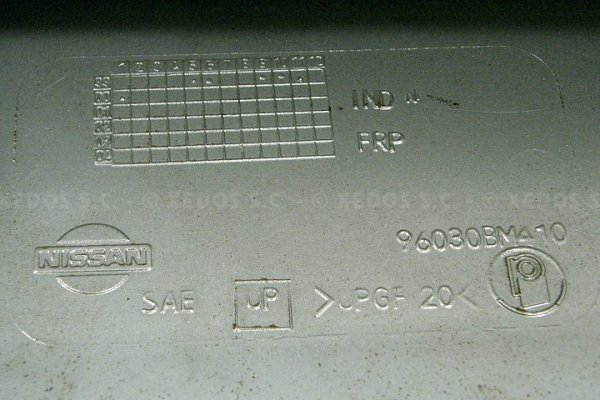 SPOILER KLAPY LOTKA NISSAN ALMERA N16 00 1.5 HB