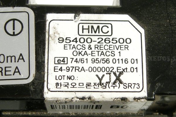 Komputer silnika stacyjka Hyundai Santa Fe 2003 2.4i
