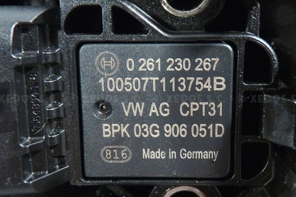 KOLEKTOR SSĄCY AUDI A3 8P1 2010 1,2 TSI 03F129711F