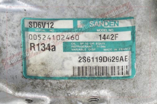 SPRĘŻARKA KLIMATYZACJI FORD FIESTA MK6 03 1.4 TDCi