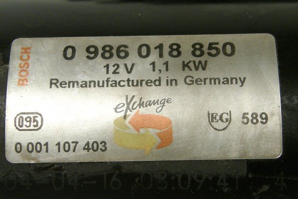 ROZRUSZNIK MERCEDES C-KLASA 95-01 W202 1.8, 2.0