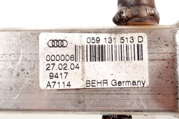 CHŁODNICA SPALIN AUDI A6 C5 03 2.5TDI 059131513D