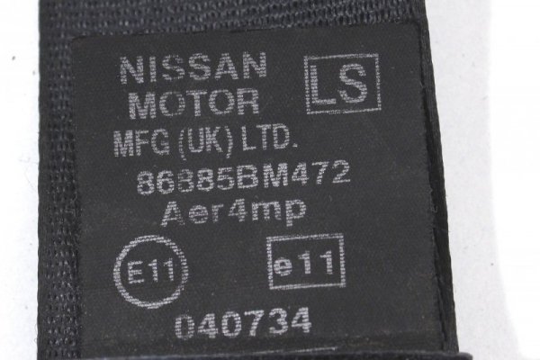 PAS BEZPIECZEŃSTWA PRZÓD LEWY NISSAN ALMERA N16 3D