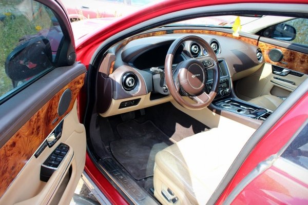 Zamek maski lewy+prawy+linka Jaguar XJ X351 2012 3.0D Sedan