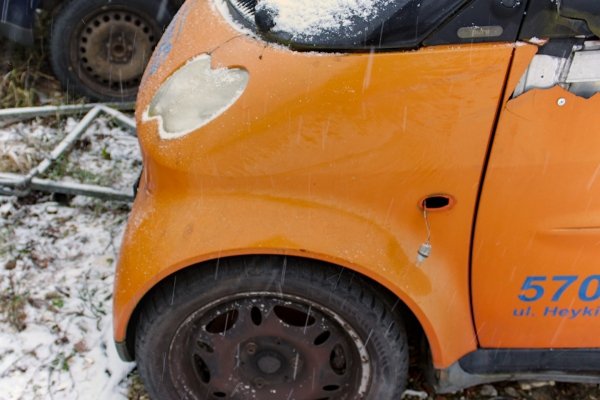Błotnik lewy prawy maska zderzak przód Smart Fortwo 450 Lift 2003-2007