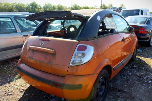 Drzwi przód lewe Citroen C3 Pluriel 2004 Kabirolet  (kod lakieru: KHU)