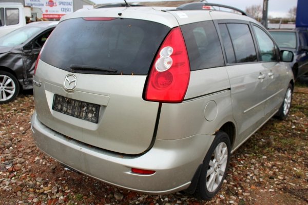 Szyba karoseryjna tył prawa Mazda 5 CR 2006 Van