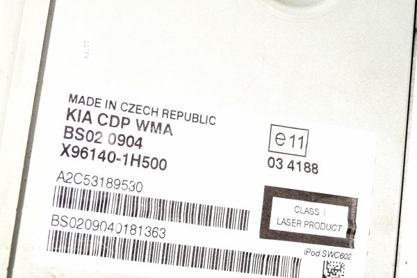 Radio Kia Ceed I ED 2009 (2007-2009) Kombi 