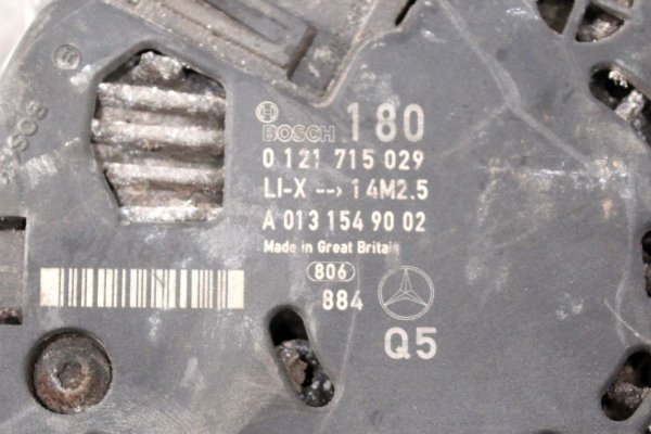 Alternator Mercedes E-klasa W211 2006-2009 2.2CDI (180A)