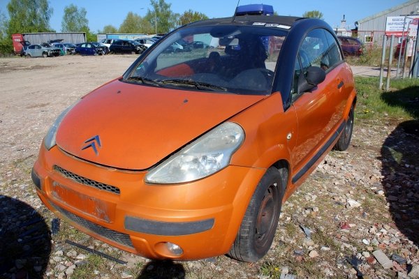 Belka zawieszenia tył Citroen C3 Pluriel 2004 1.4HDI 8HZ Kabirolet 